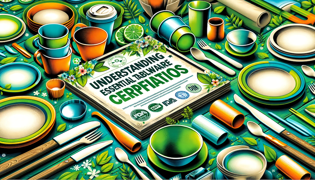 Understanding Essential Tableware Certifications: FDA, BPI, DIN, TÜV for Eco-Friendly Choices