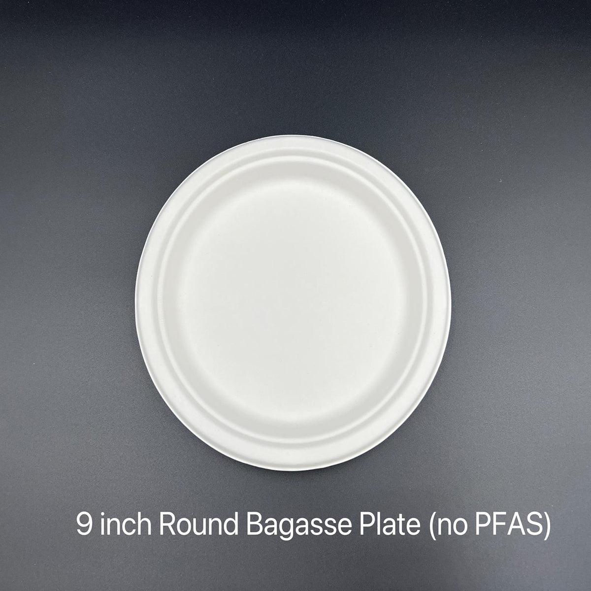 9 Inch Round Plate - 500/case