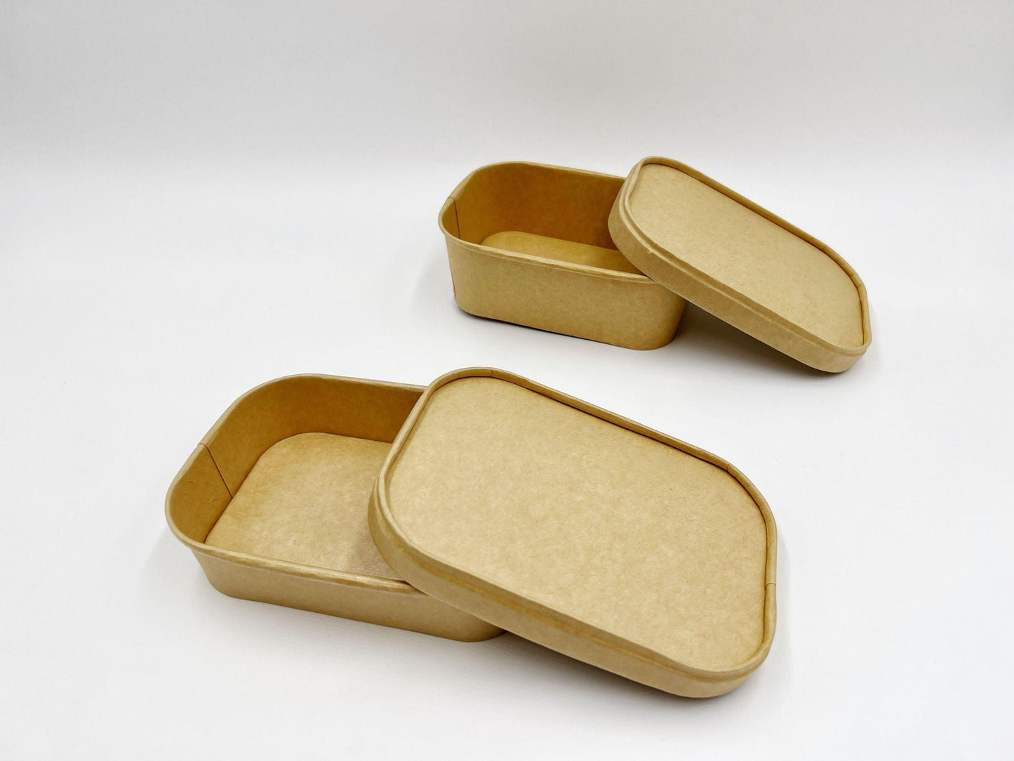 Rectangular paper containers