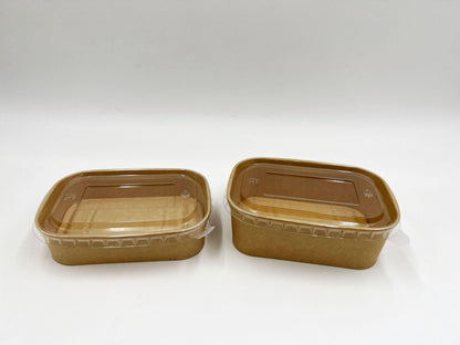 Rectangular paper containers