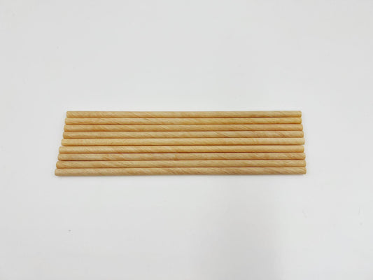 Wooden Straws (dull tip)