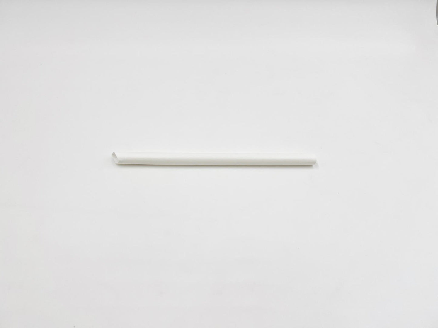 8.25 inch (12 mm dia) Compostable PLA Wrapped Boba Straw – 3000/case